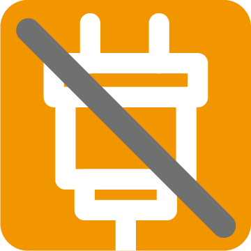 電源無しマーク